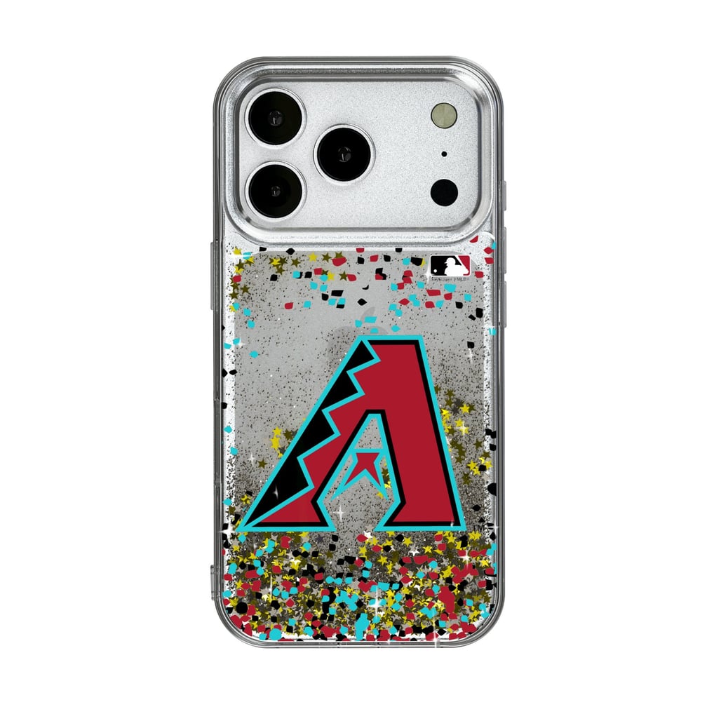 Arizona Diamondbacks Glitter Confetti iPhone Case