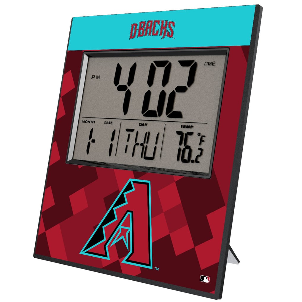Arizona Diamondbacks Keyscaper Digital Desk Clock