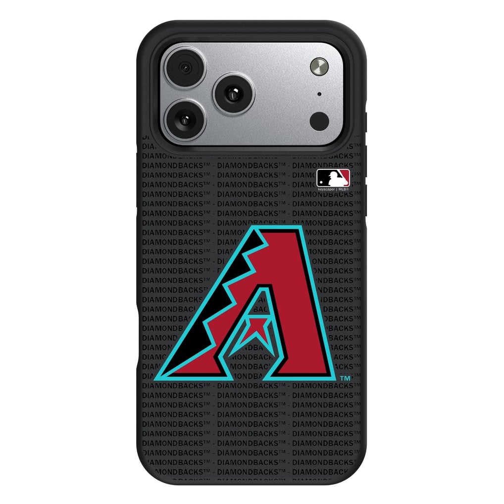 Arizona Diamondbacks Keyscaper Personalized Bump Case with 8.2ft Drop Protection