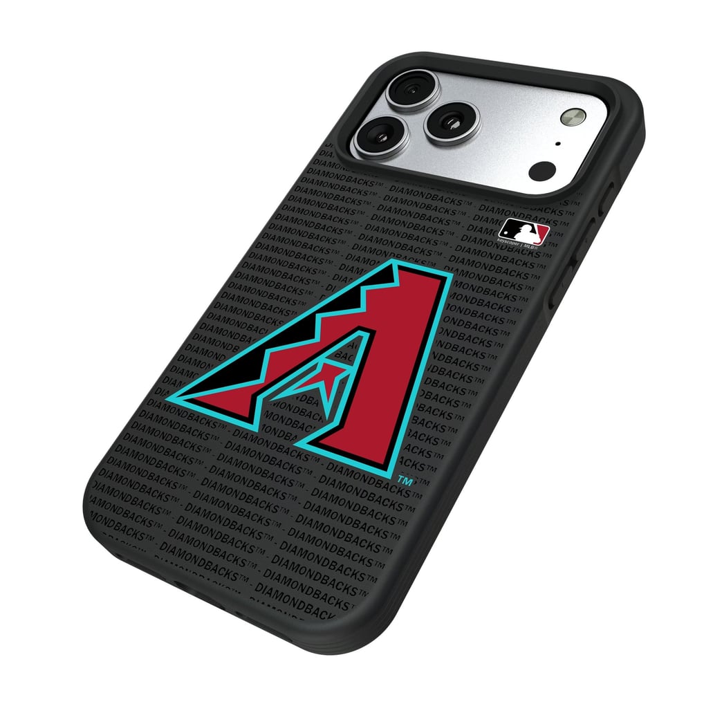 Arizona Diamondbacks Keyscaper Personalized Bump Case with 8.2ft Drop Protection