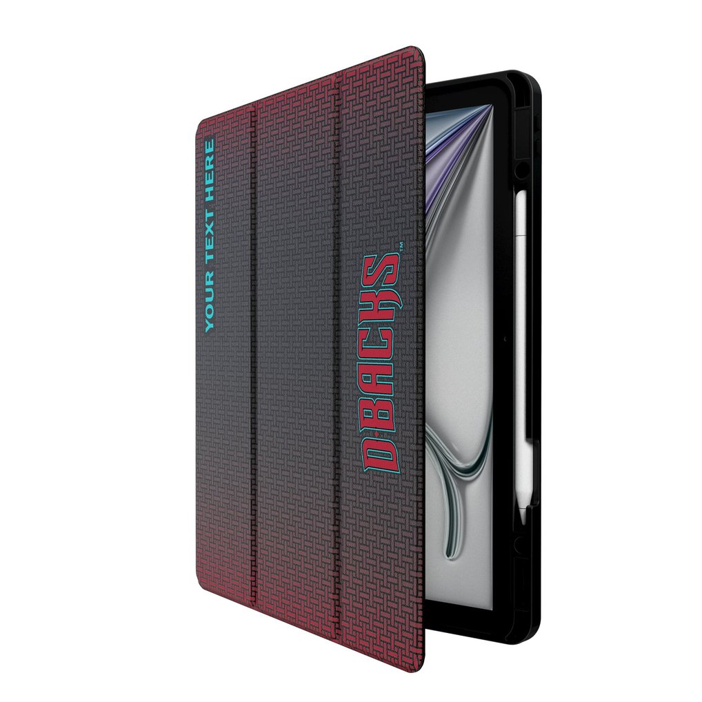 Arizona Diamondbacks Keyscaper Personalized Linen iPad Tablet Case