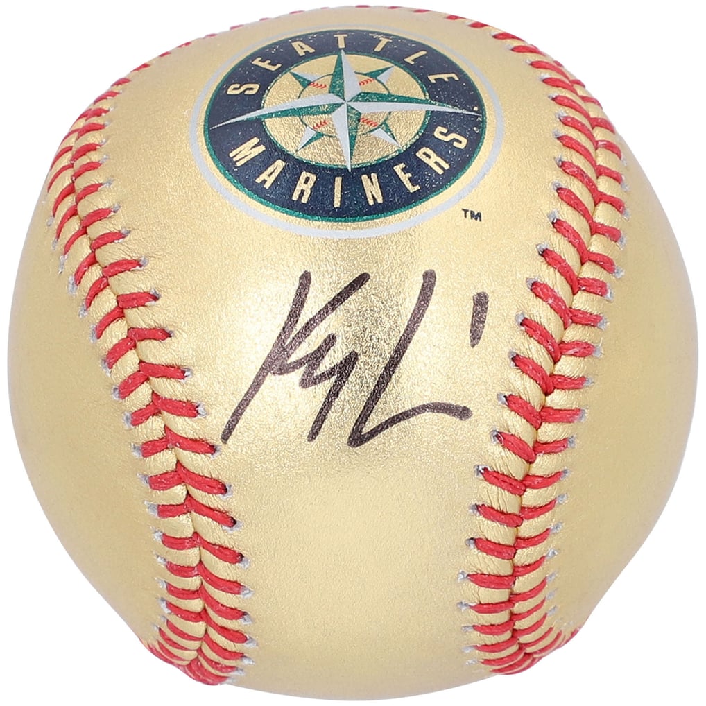 Kyle Lewis Seattle Mariners Fanatics Authentic Autographed Gold Leather Baseball
