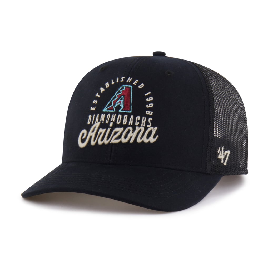 Arizona Diamondbacks '47 Pitstop Trucker Adjustable Hat - Black