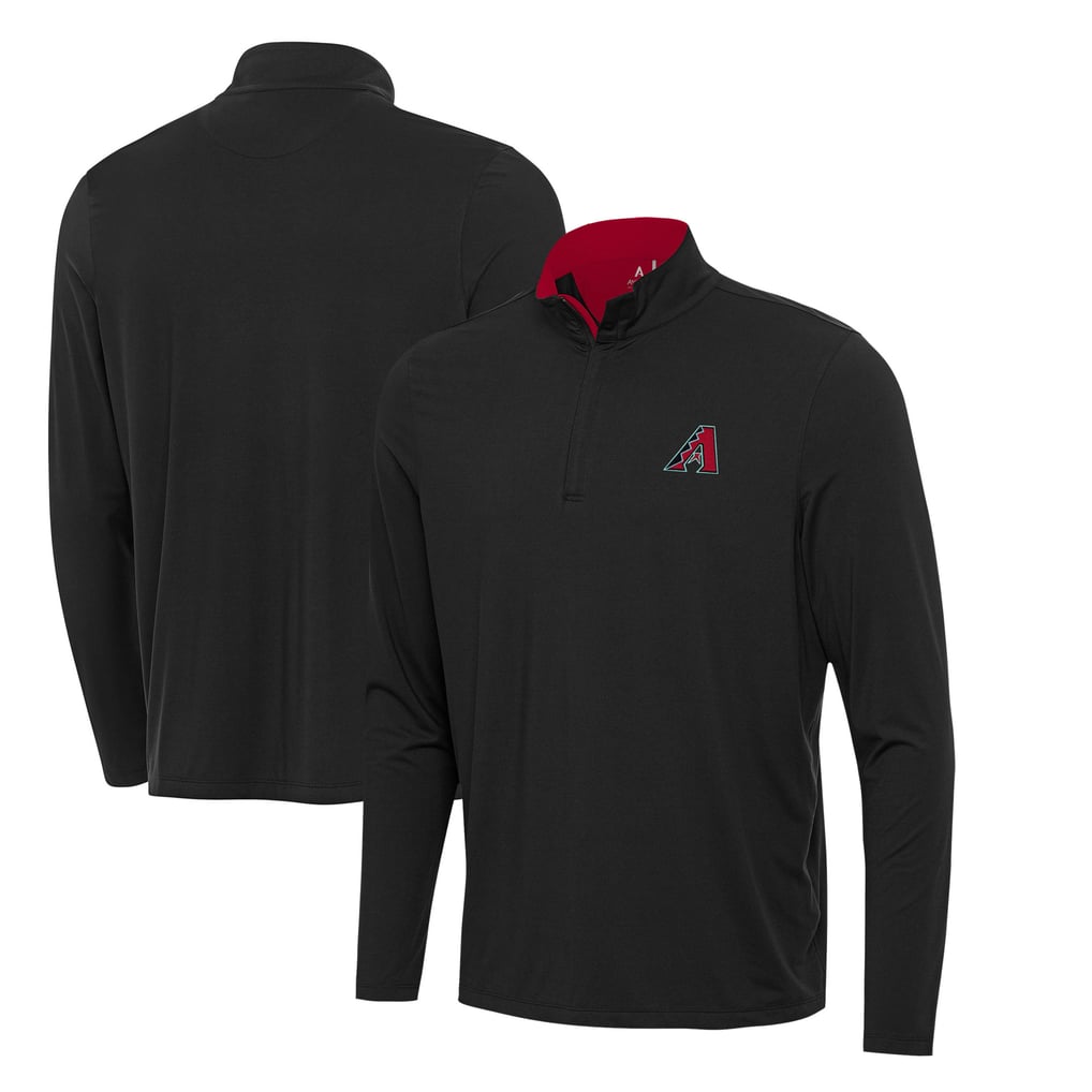  Arizona Diamondbacks Antigua Content Quarter-Zip Top - Black