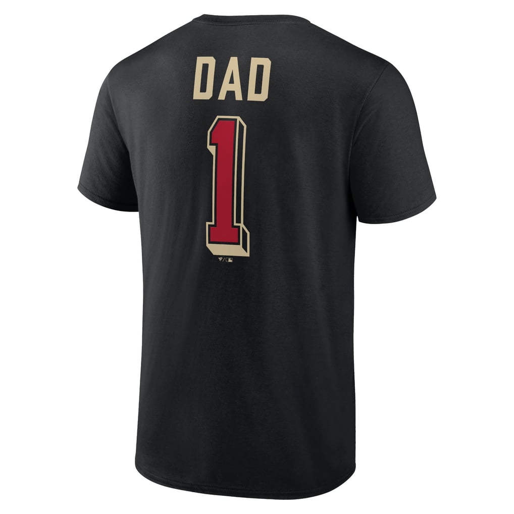 Arizona Diamondbacks Number One Dad T-Shirt - Black