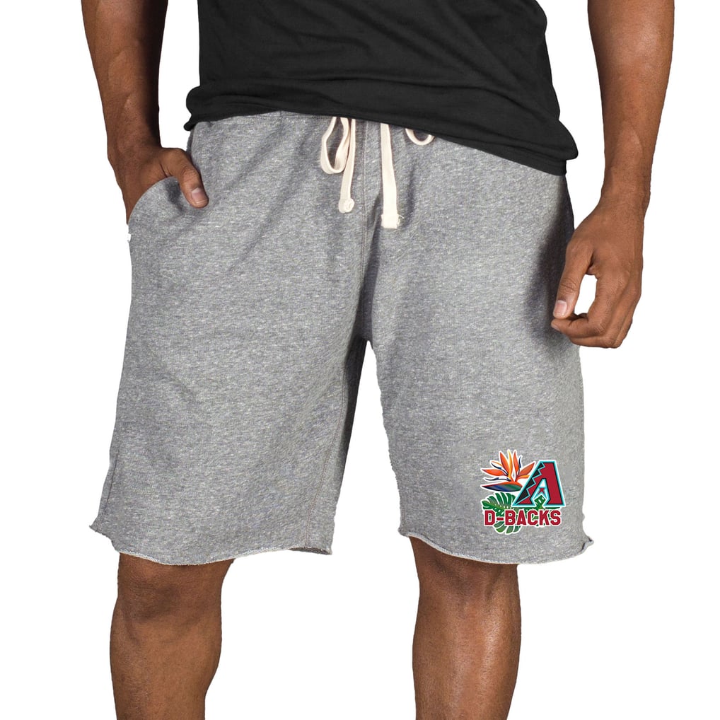 Arizona Diamondbacks Concepts Sport Mainstream Tri-Blend Shorts - Gray