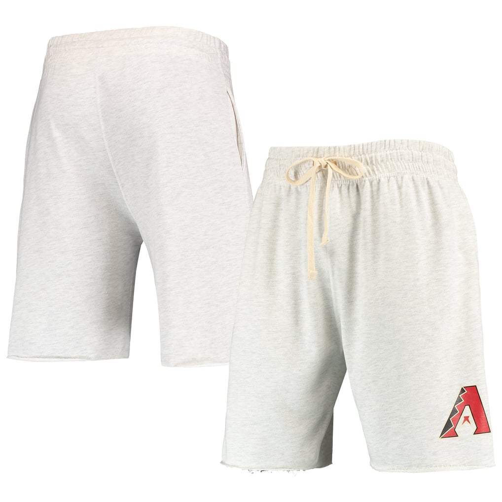 Arizona Diamondbacks Concepts Sport Mainstream Terry Tri-Blend Shorts - Oatmeal