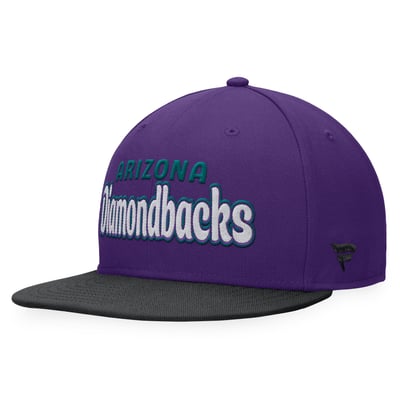 Arizona Diamondbacks Fanatics Cooperstown Collection Hurler Fitted Hat - Purple