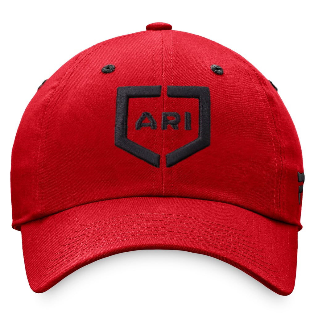 Arizona Diamondbacks Fanatics Iconic Home Plate Adjustable Hat - Red