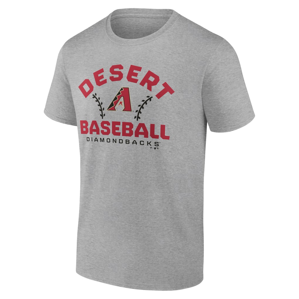 Arizona Diamondbacks Team Go For Two T-Shirt - Heather Gray