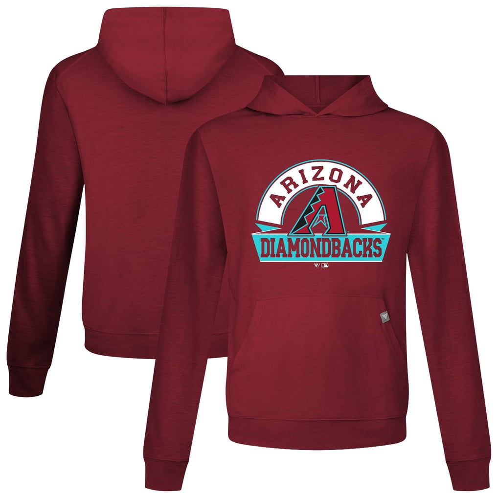 Arizona Diamondbacks Levelwear Relay Banner Arch Pullover Hoodie - Cardinal