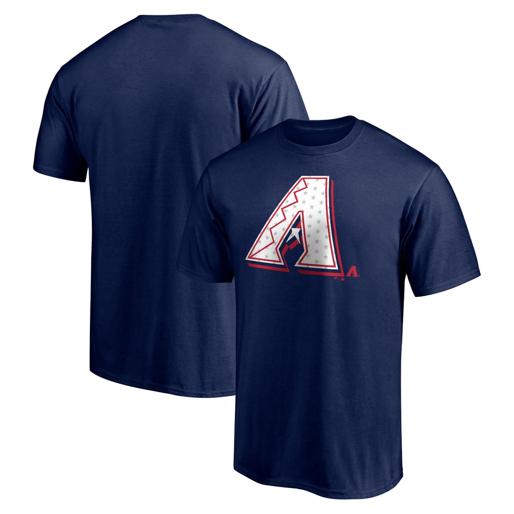 Arizona Diamondbacks Red White and Team T-Shirt - Navy