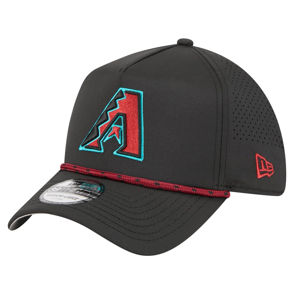  Arizona Diamondbacks New Era 39THIRTY A-Frame Perforated Flex Hat - Black