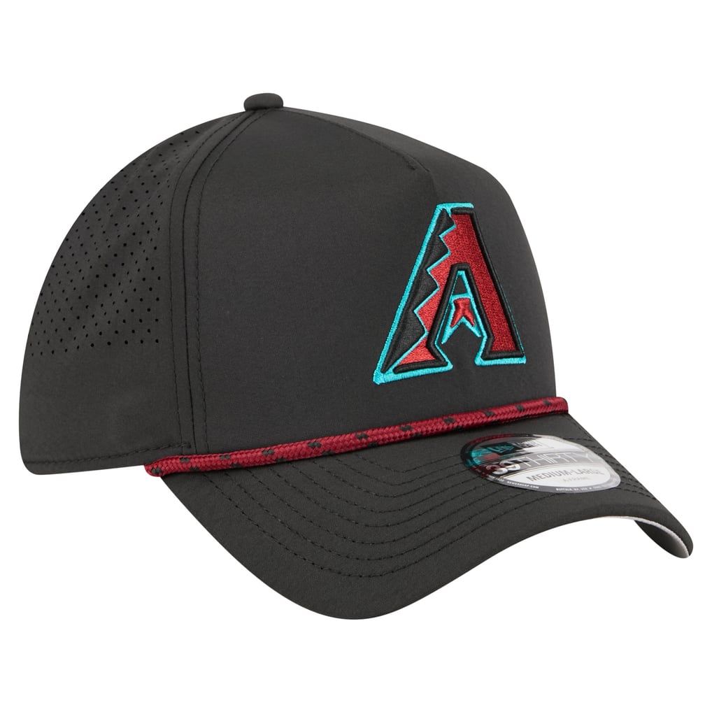  Arizona Diamondbacks New Era 39THIRTY A-Frame Perforated Flex Hat - Black