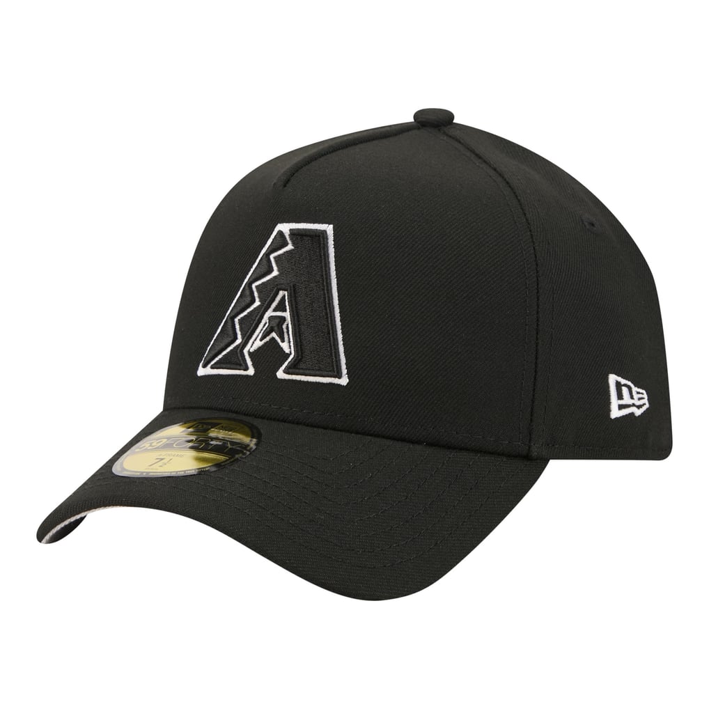  Arizona Diamondbacks New Era A-Frame 59FORTY Fitted Hat - Black