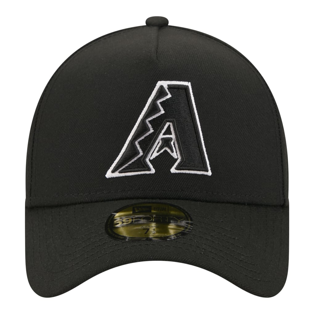 Arizona Diamondbacks New Era A-Frame 59FORTY Fitted Hat - Black