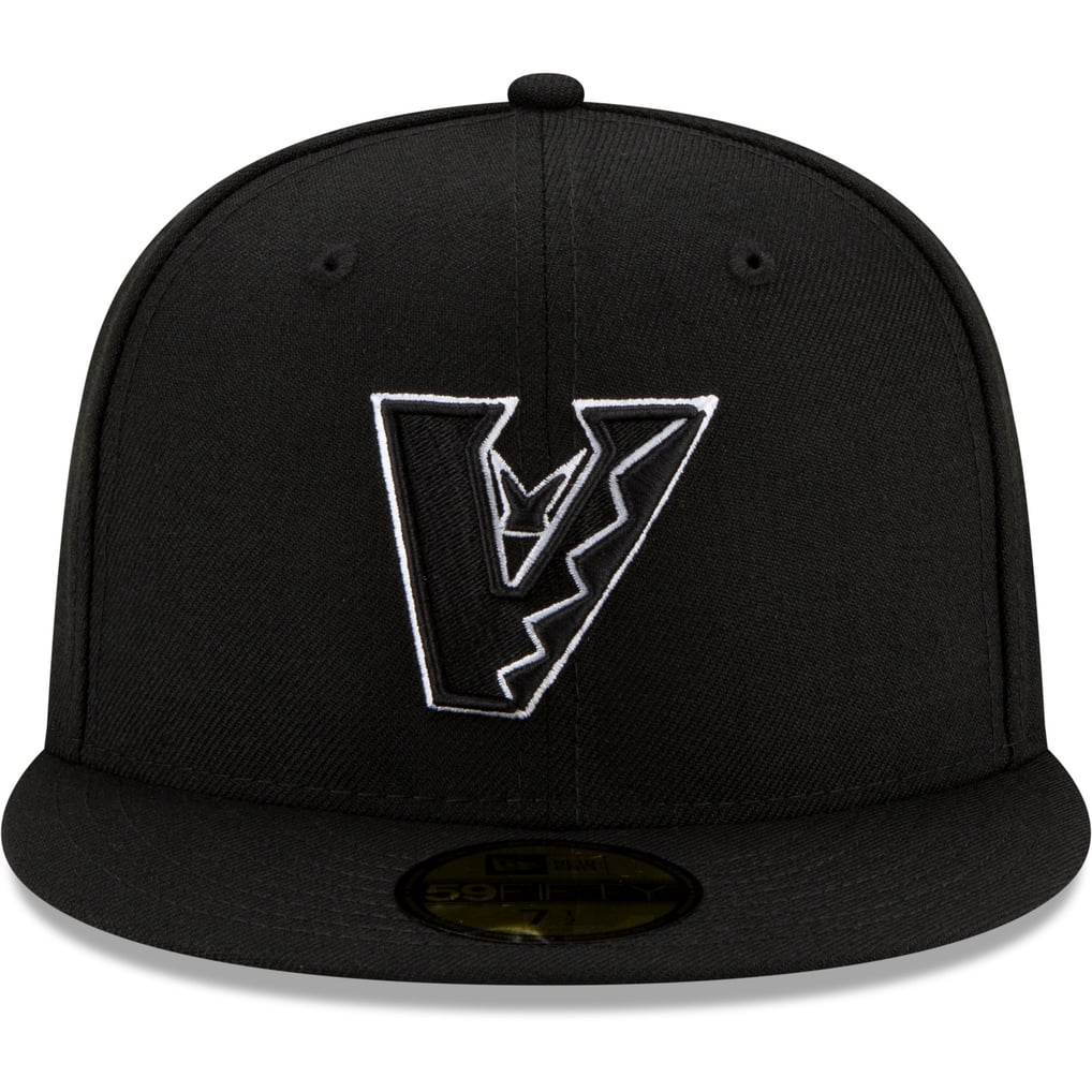 Arizona Diamondbacks New Era Upside Down Logo 59FIFTY Fitted Hat - Black
