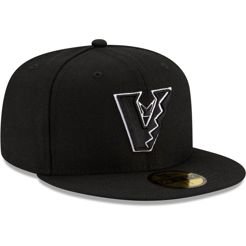 Arizona Diamondbacks New Era Upside Down Logo 59FIFTY Fitted Hat - Black