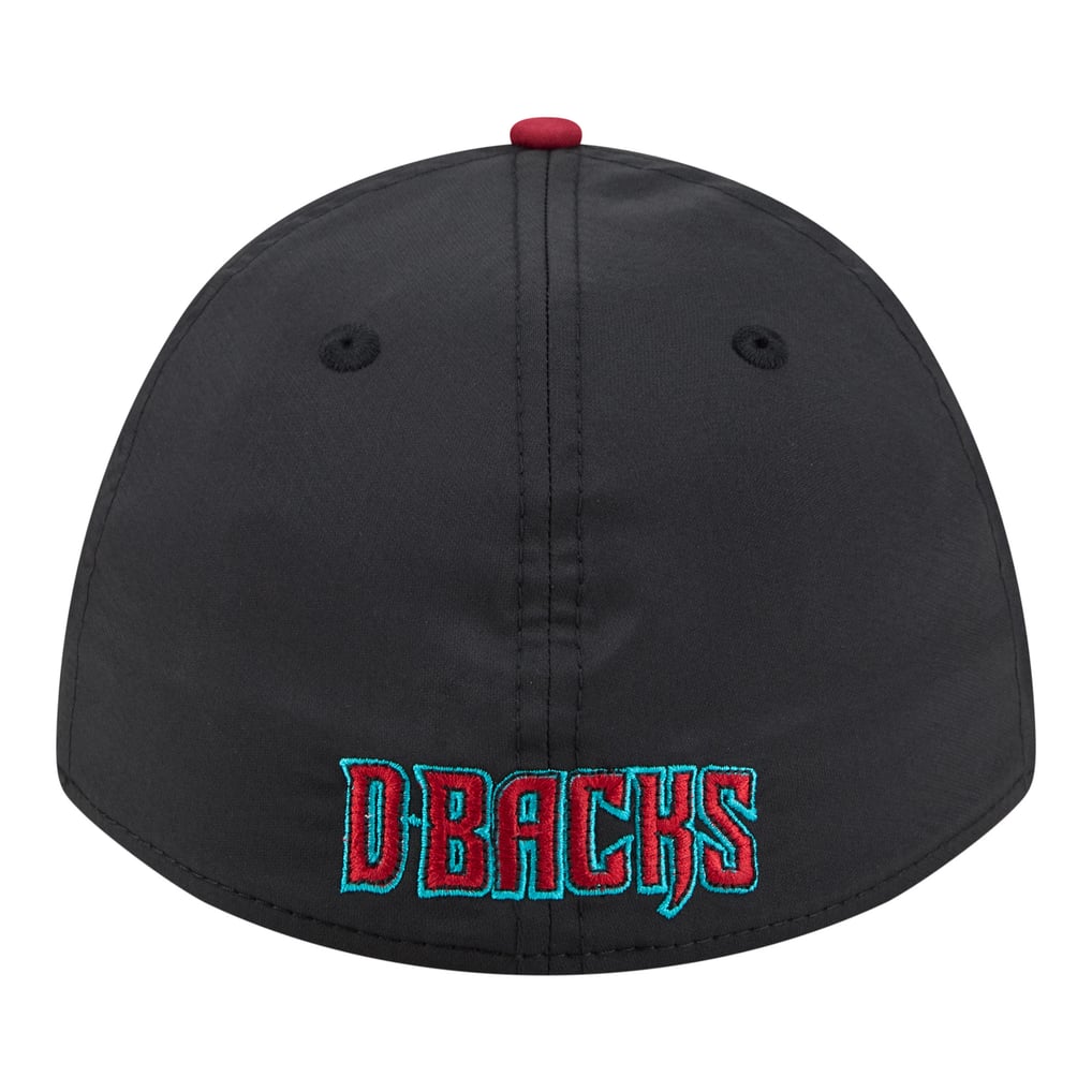 Arizona Diamondbacks New Era Rope M-Crown A-Frame 39THIRTY Flex Hat - Black/Red