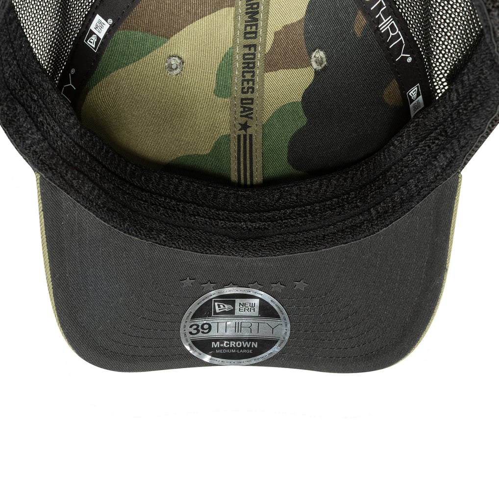  Arizona Diamondbacks New Era 2026 Armed Forces Day 39THIRTY M-Crown Flex Hat - Olive
