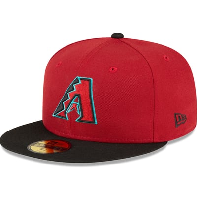  Arizona Diamondbacks New Era Home Authentic Collection On-Field 59FIFTY Fitted Hat - Red/Black