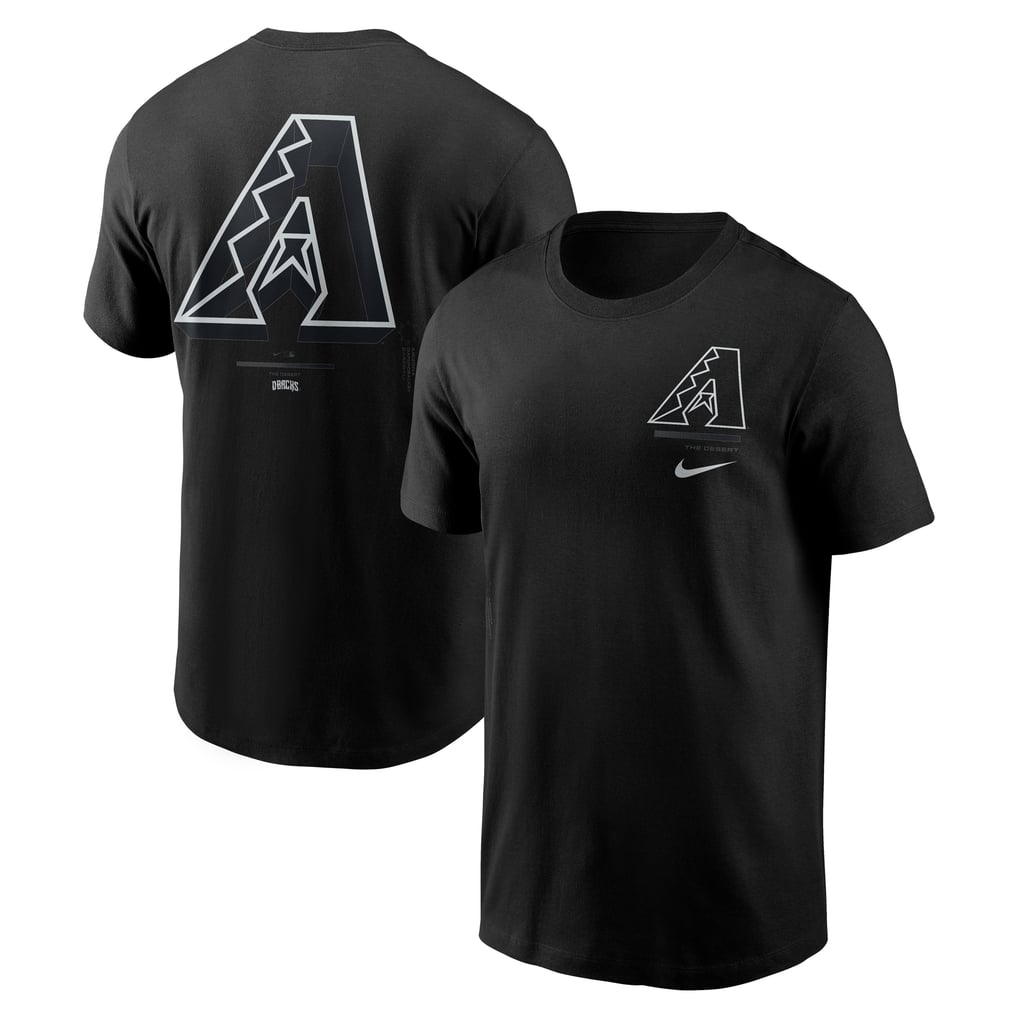  Arizona Diamondbacks Nike  Bar Loading T-Shirt - Black