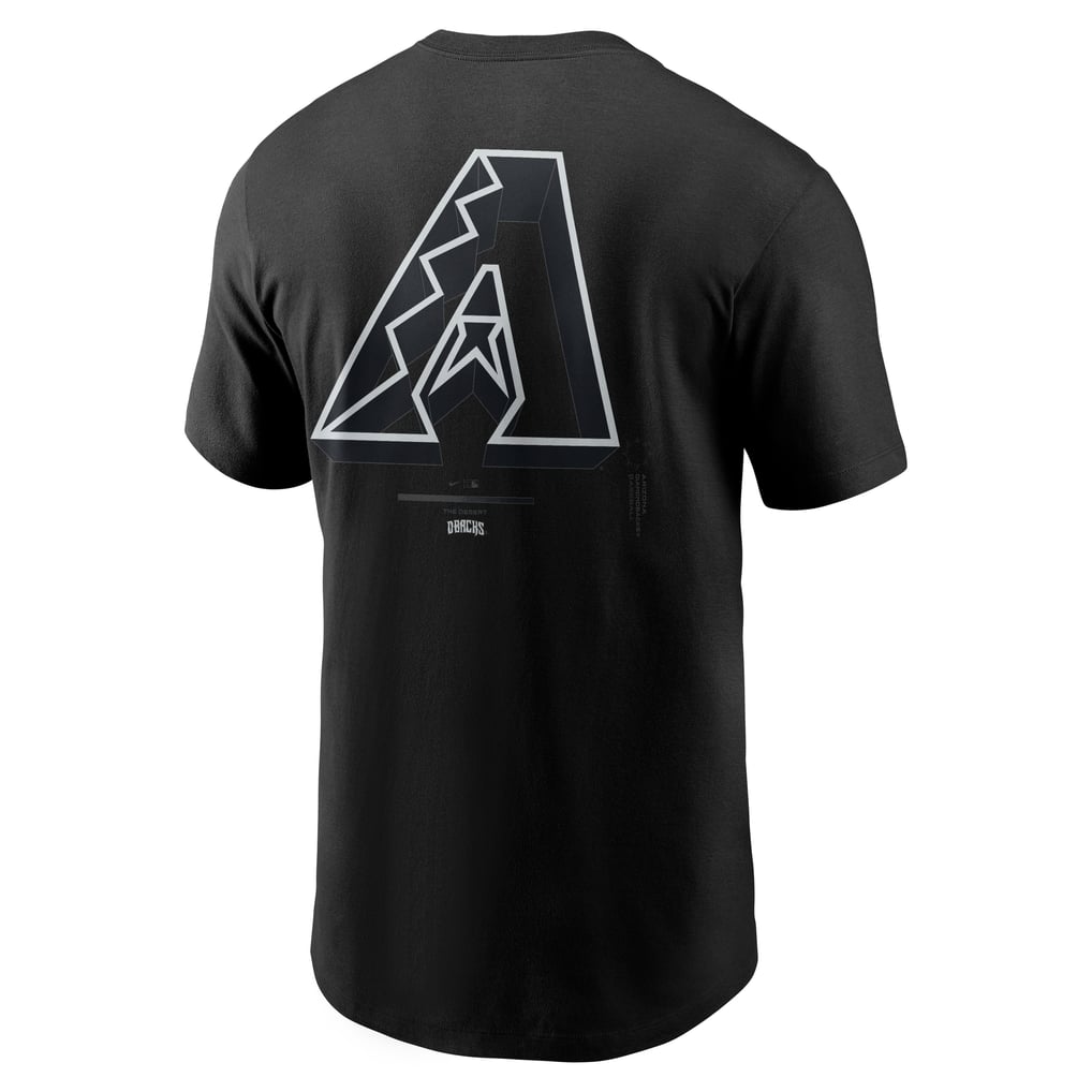  Arizona Diamondbacks Nike  Bar Loading T-Shirt - Black