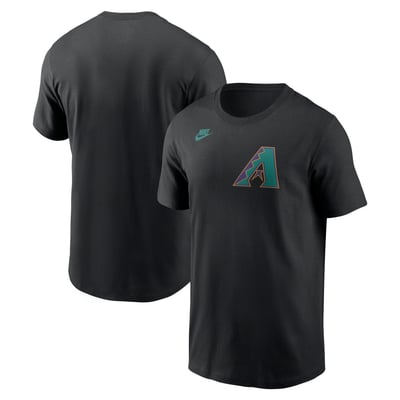 Arizona Diamondbacks Nike Cooperstown Collection Logo T-Shirt - Black