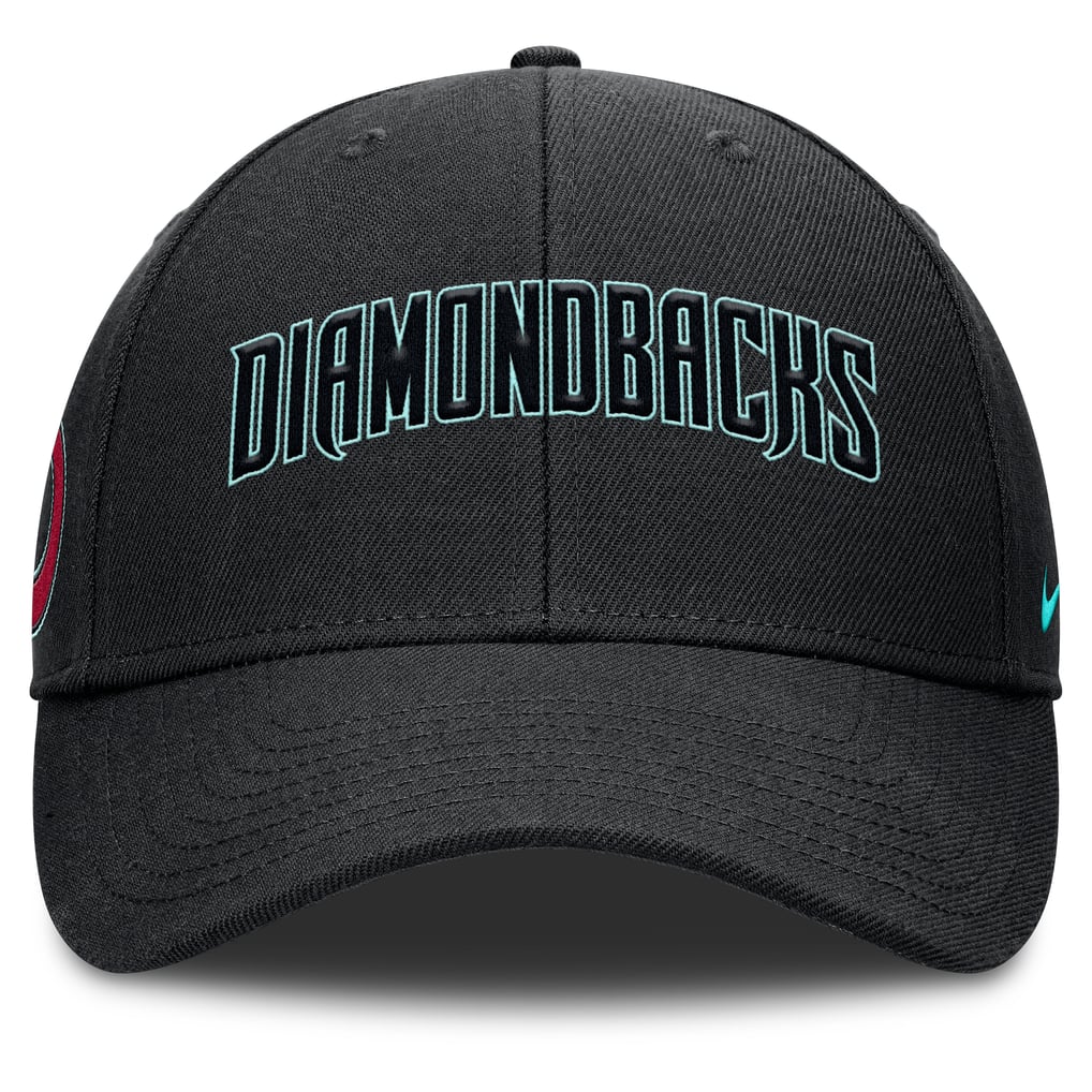 Arizona Diamondbacks Nike Rise Gaberdine Adjustable Hat - Black