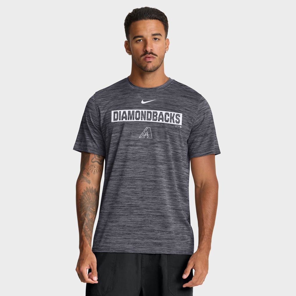 Arizona Diamondbacks Nike Velocity Dri-FIT T-Shirt - Black