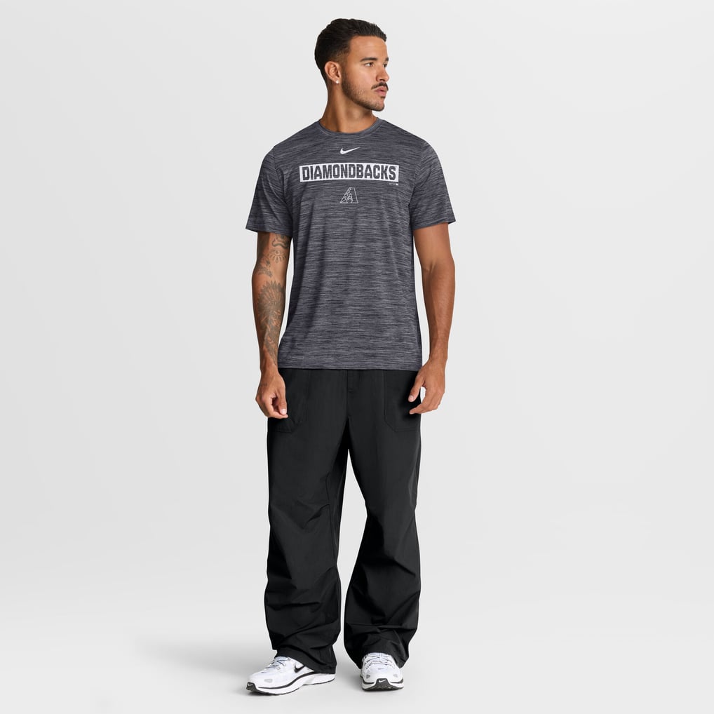 Arizona Diamondbacks Nike Velocity Dri-FIT T-Shirt - Black