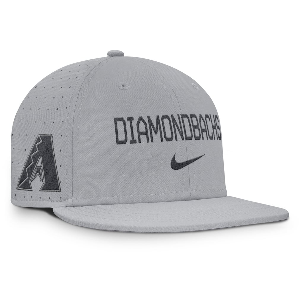 Arizona Diamondbacks Nike True Performance Fitted Hat - Gray