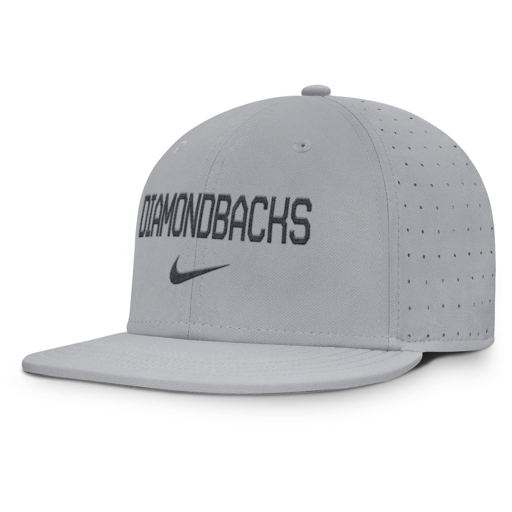Arizona Diamondbacks Nike True Performance Fitted Hat - Gray