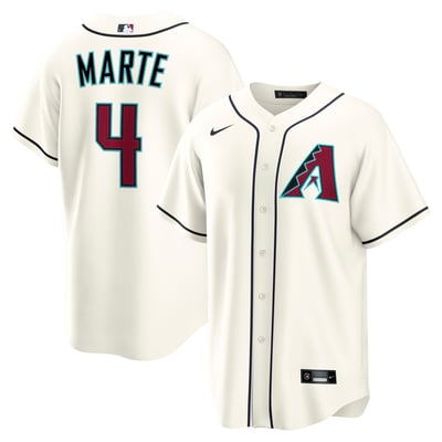 Ketel Marte Arizona Diamondbacks Nike Home Replica Jersey - Cream