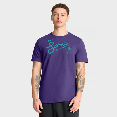 Arizona Diamondbacks Nike City Connect Wordmark T-Shirt - Purple