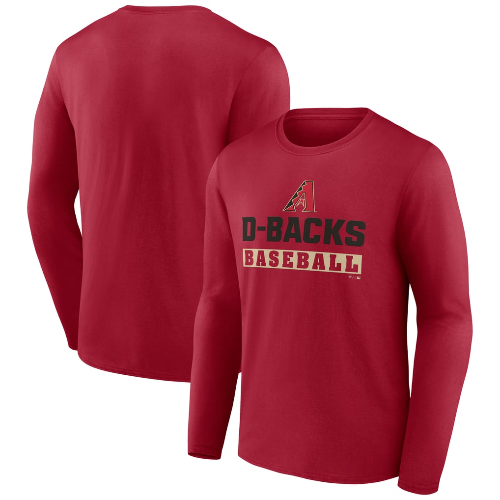 Arizona Diamondbacks Let's Go Long Sleeve T-Shirt - Red