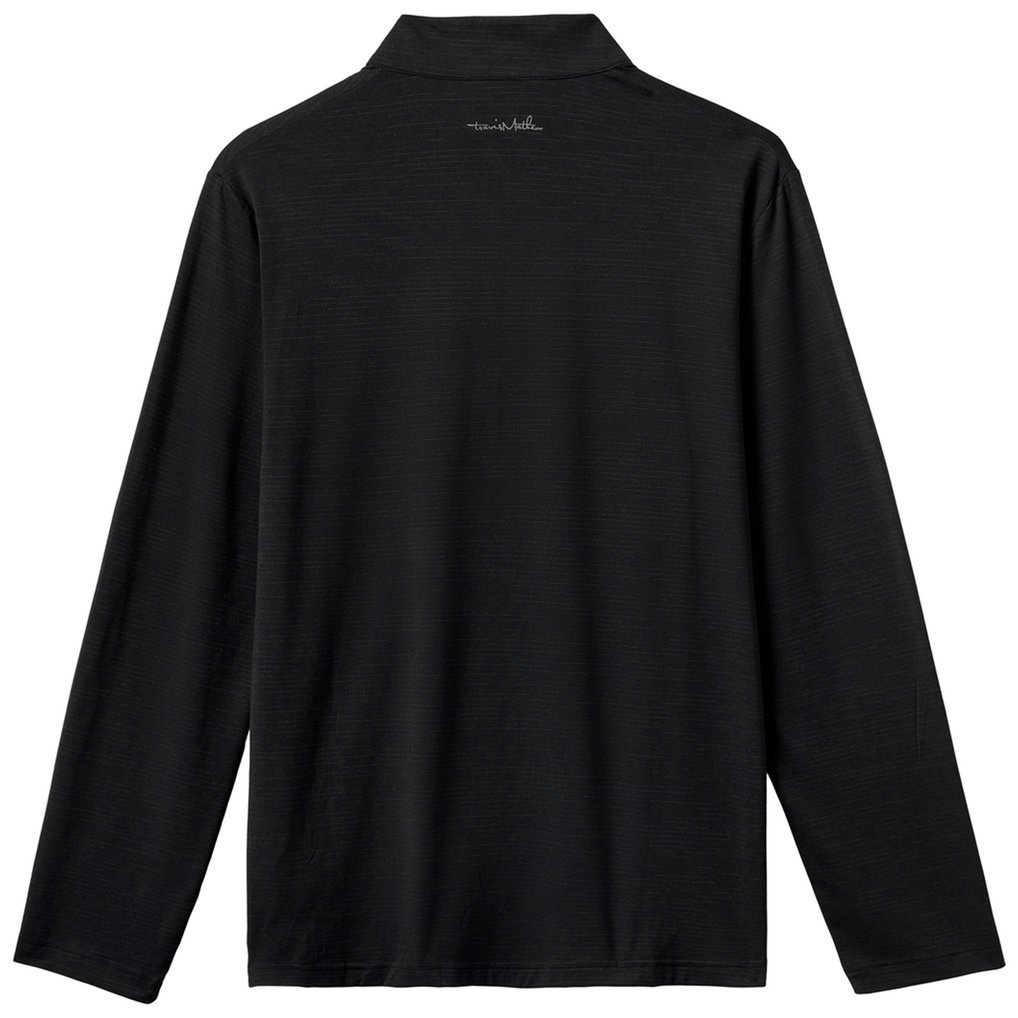 Arizona Diamondbacks TravisMathew The Heater Quarter-Zip Pullover Top - Black