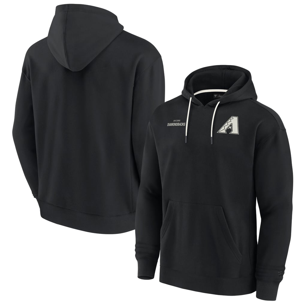 Arizona Diamondbacks Fanatics Unisex Elements Super Soft Fleece Pullover Hoodie - Black