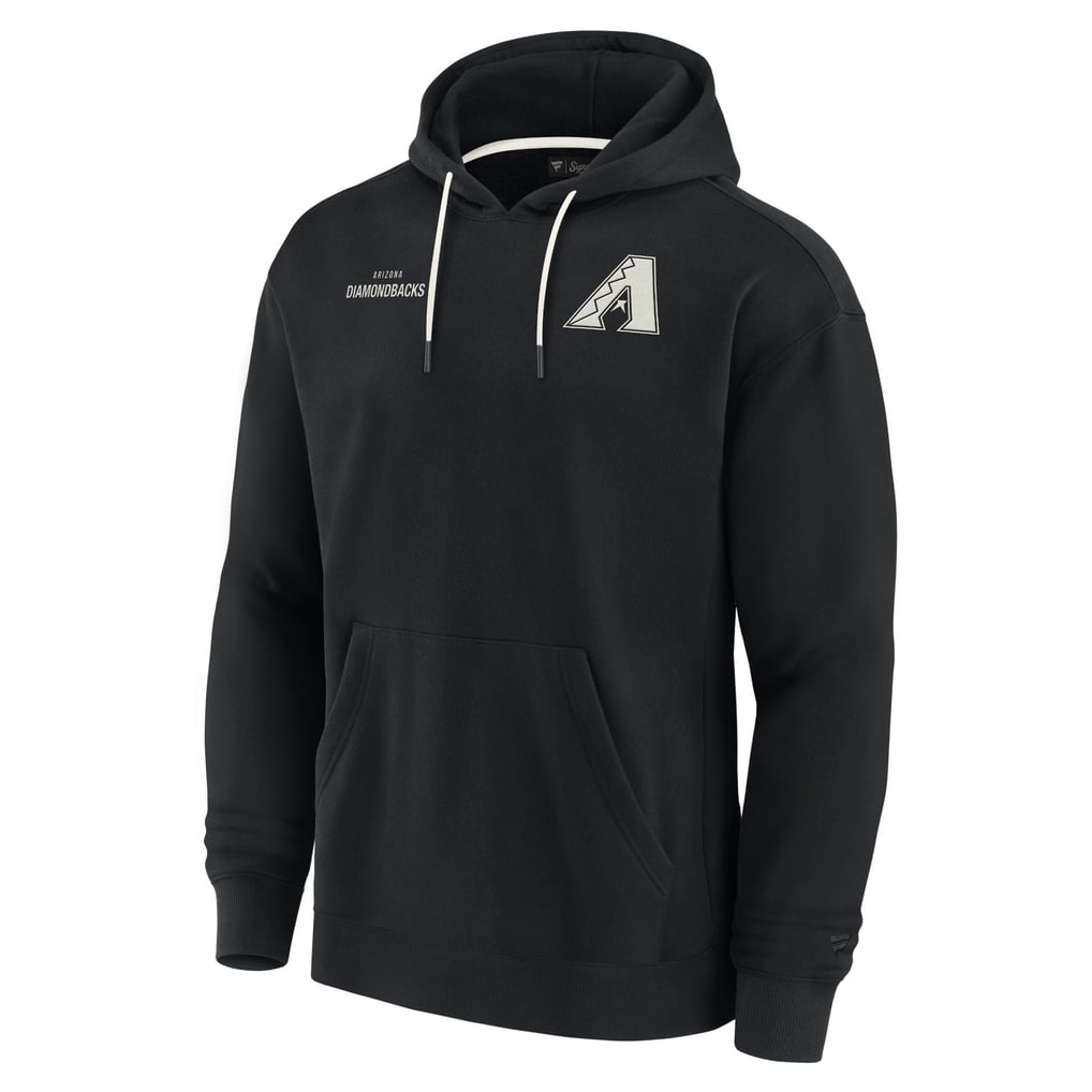 Arizona Diamondbacks Fanatics Unisex Elements Super Soft Fleece Pullover Hoodie - Black