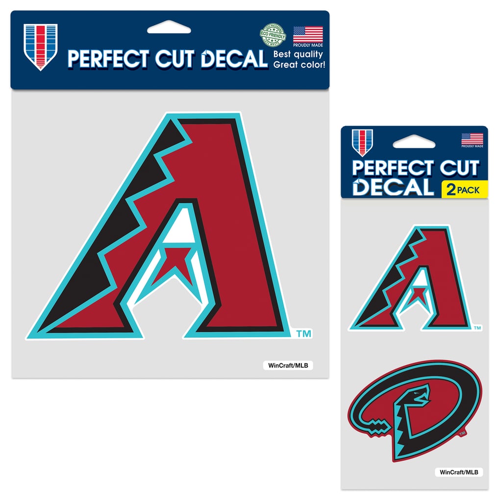 Arizona Diamondbacks WinCraft Three-Pack Perfect Cut Decals