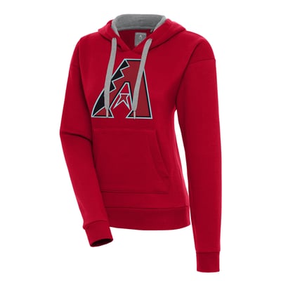 Arizona Diamondbacks Antigua Women's Victory Pullover Hoodie - Red