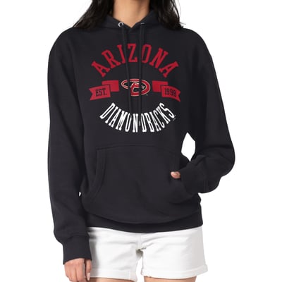 Arizona Diamondbacks G-III 4Her by Carl Banks Women's City Graphic Pullover Hoodie - Black