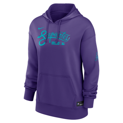 Arizona Diamondbacks Nike Women's Authentic Collection City Connect Therma Hoodie - Purple