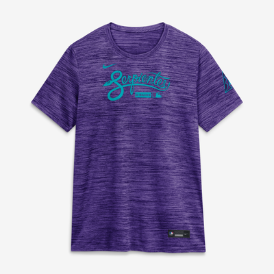 Arizona Diamondbacks Nike Women's Authentic Collection City Connect Velocity Dri-FIT T-Shirt - Purple