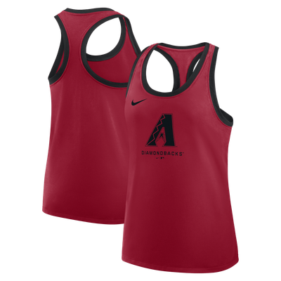Arizona Diamondbacks Nike Women's Tri-Blend Dri-FIT Racerback Tank Top - Red