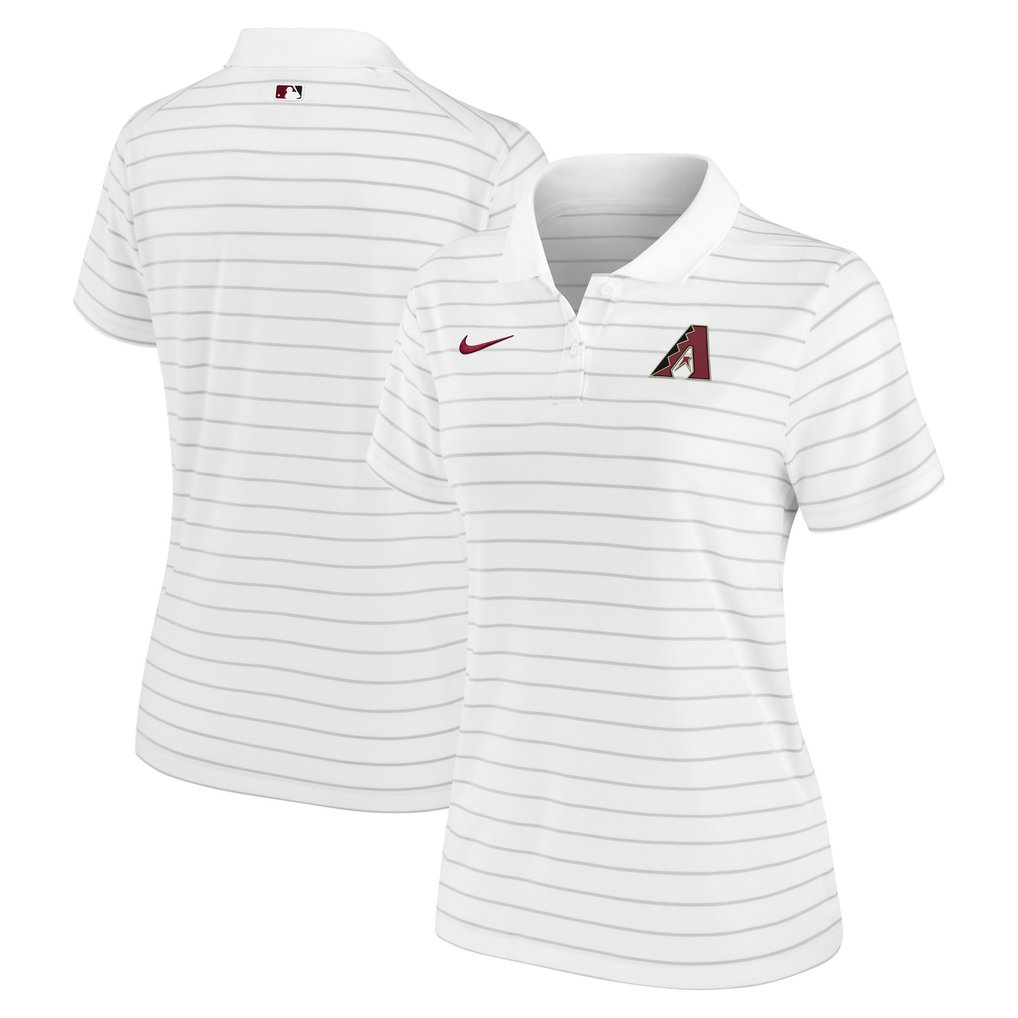 Arizona Diamondbacks Nike Women's Authentic Collection Victory Performance Polo - White