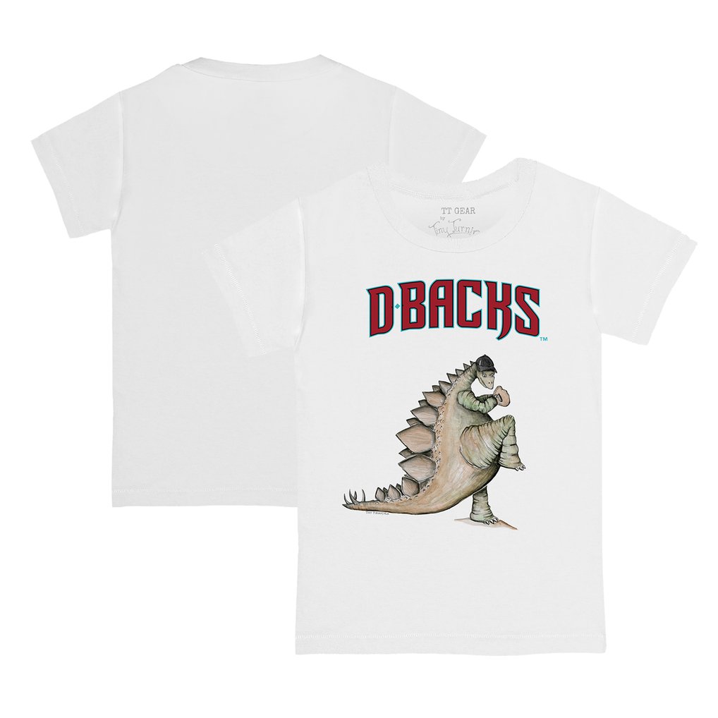 Arizona Diamondbacks Tiny Turnip Youth Stega T-Shirt - White