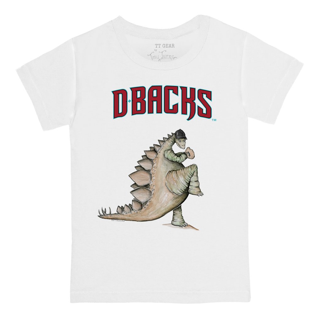 Arizona Diamondbacks Tiny Turnip Youth Stega T-Shirt - White