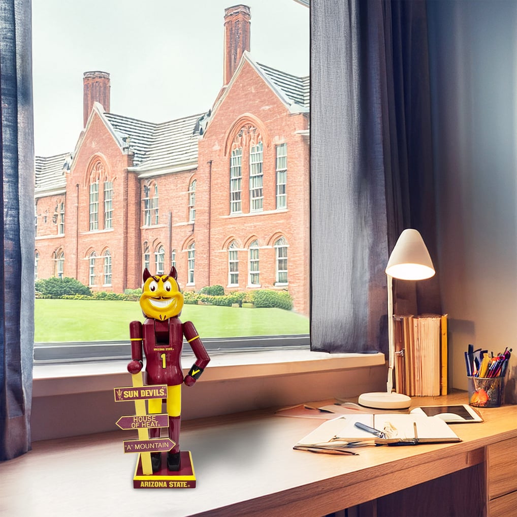 Arizona State Sun Devils 12" Mascot Nutcracker