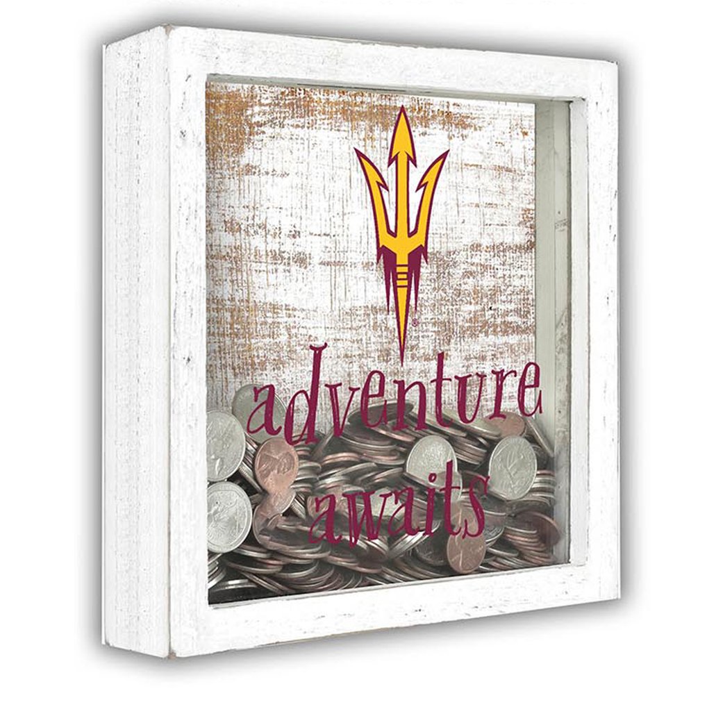 Arizona State Sun Devils 14'' x 13'' Adventure Awaits Money Box